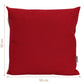 Outdoor Dekokissen Sunny  50x50cm Rot