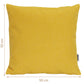 Outdoor Dekokissen Sunny  50x50cm Senfgelb