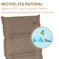 Hochlehner GRETA – recycelter Stoff - Taupe