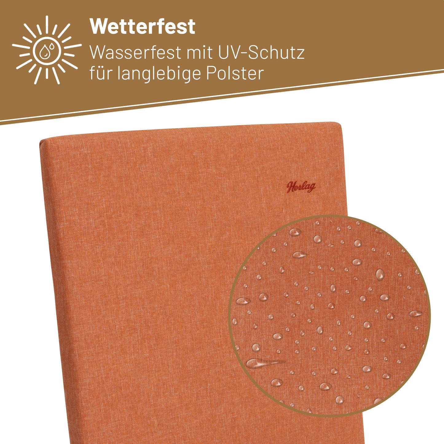 Liegenauflage SUNNY - Orange