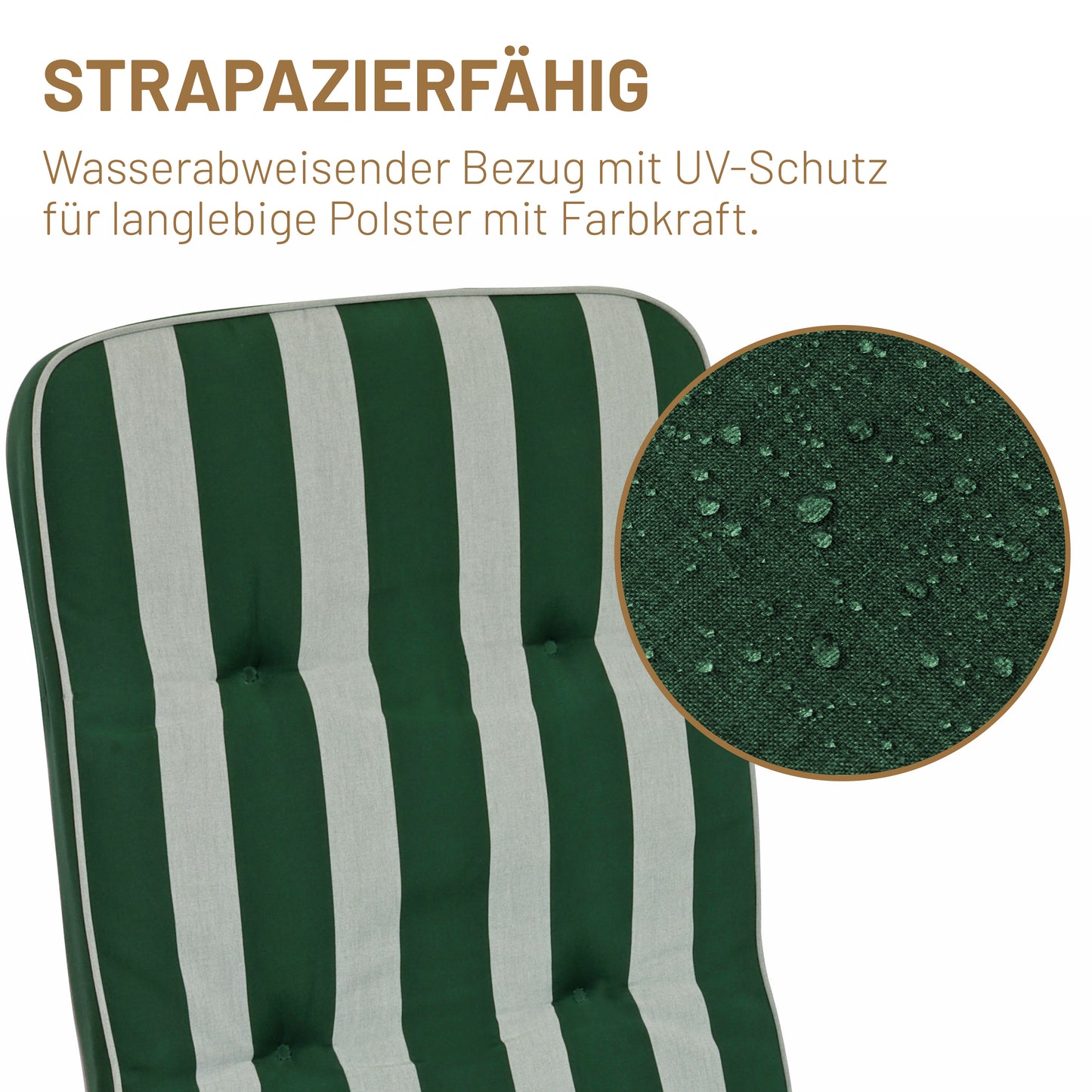 Liegenauflage TILLY Gestreift