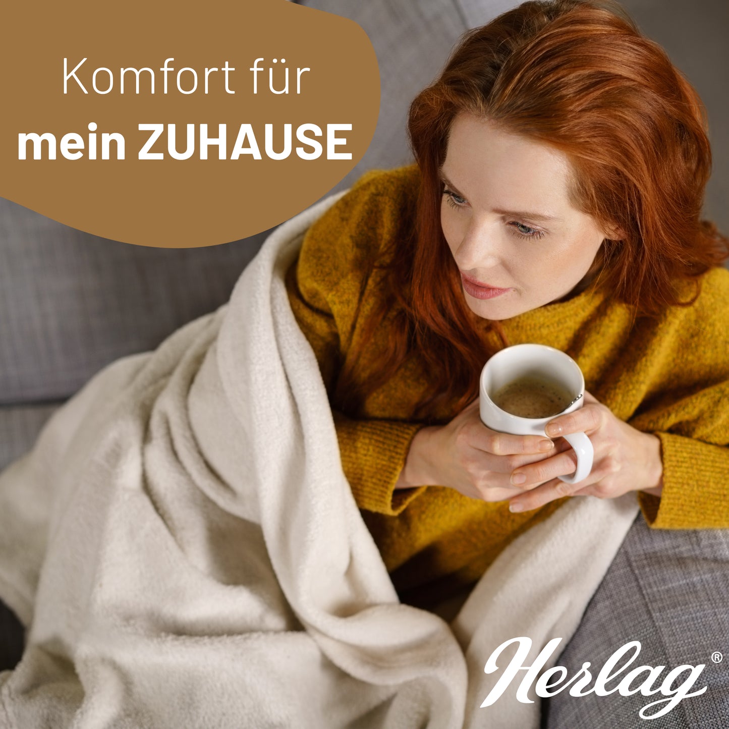 Wohndecke Ella - 140x200cm Flieder