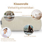 Kissenrolle ELLA - 40x15cm Cremeweiß