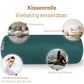 Kissenrolle LUXE - 40x15cm Dunkelgrün