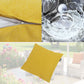 Outdoor Dekokissen Sunny  50x50cm Senfgelb