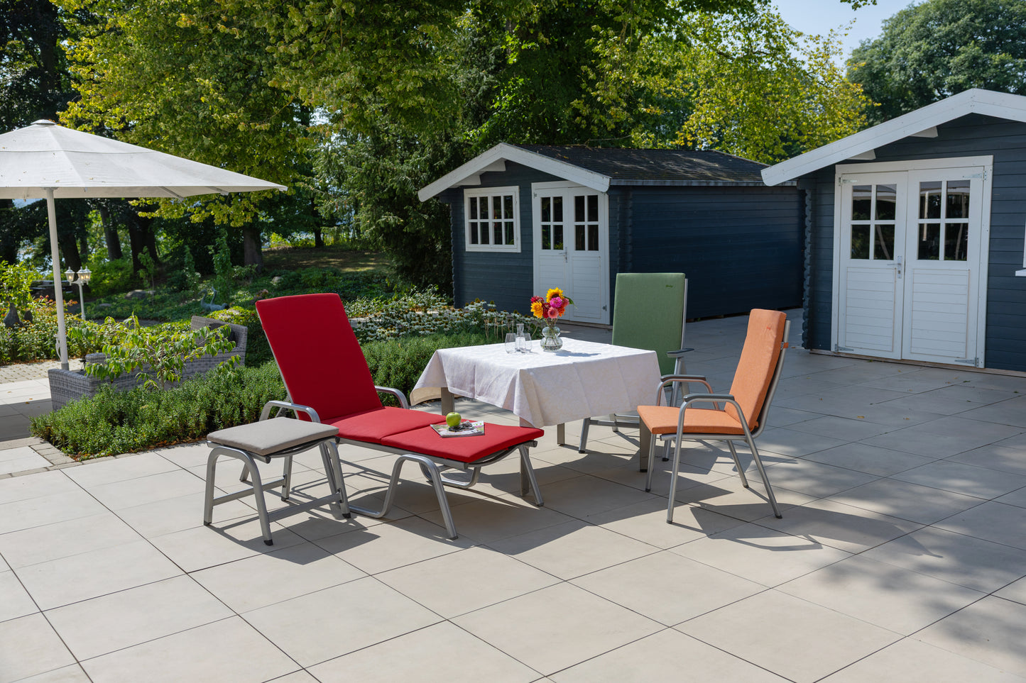 Liegenauflage SUNNY - Rot