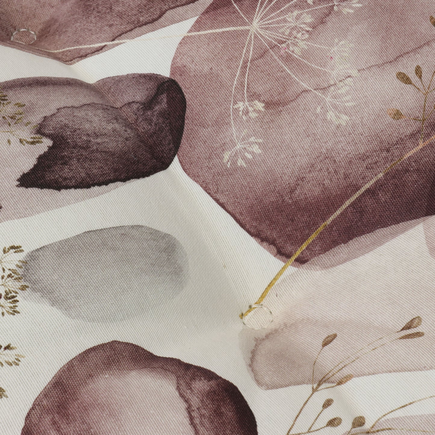 Stoffmuster Ava Print Aquarell Bordeaux