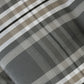 Stoffmuster Ava Print Kariert Grau