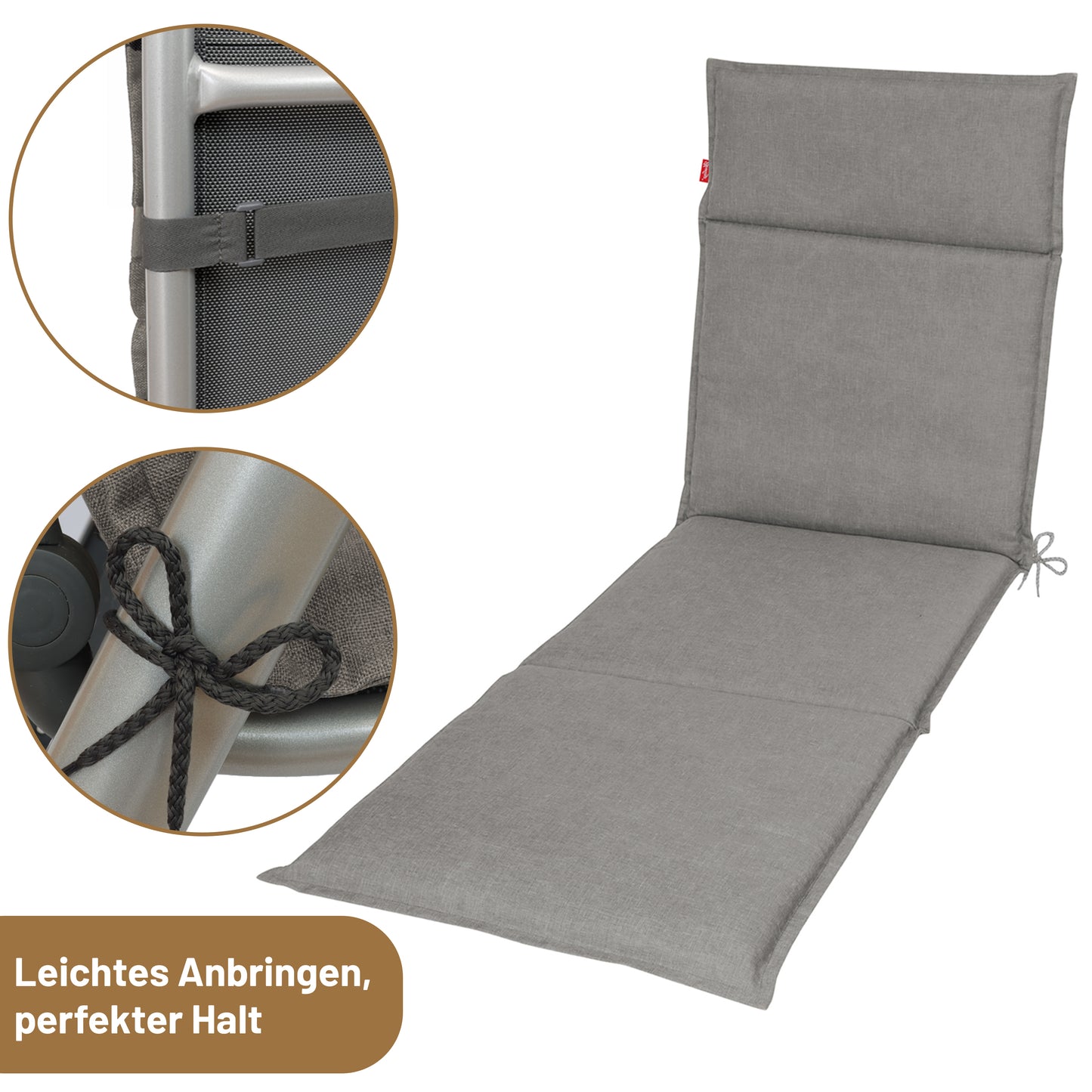 Liegenauflage BEA - Grau