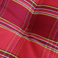 Stoffmuster Tilly Rot (Kariert)