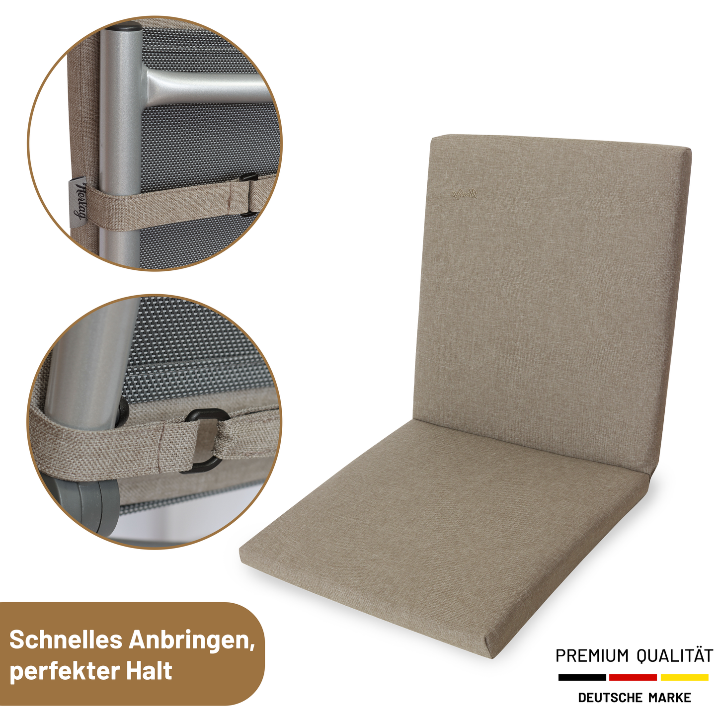 Niedriglehner SUNNY - Taupe