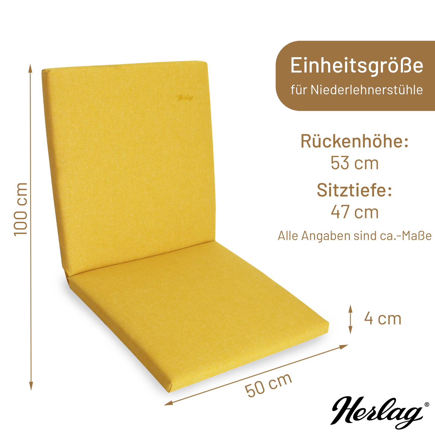 Niedriglehner SUNNY - Senfgelb